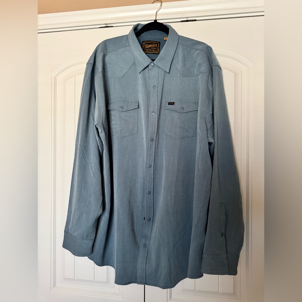 Howler Brothers Stretch Stockman snap shirt
